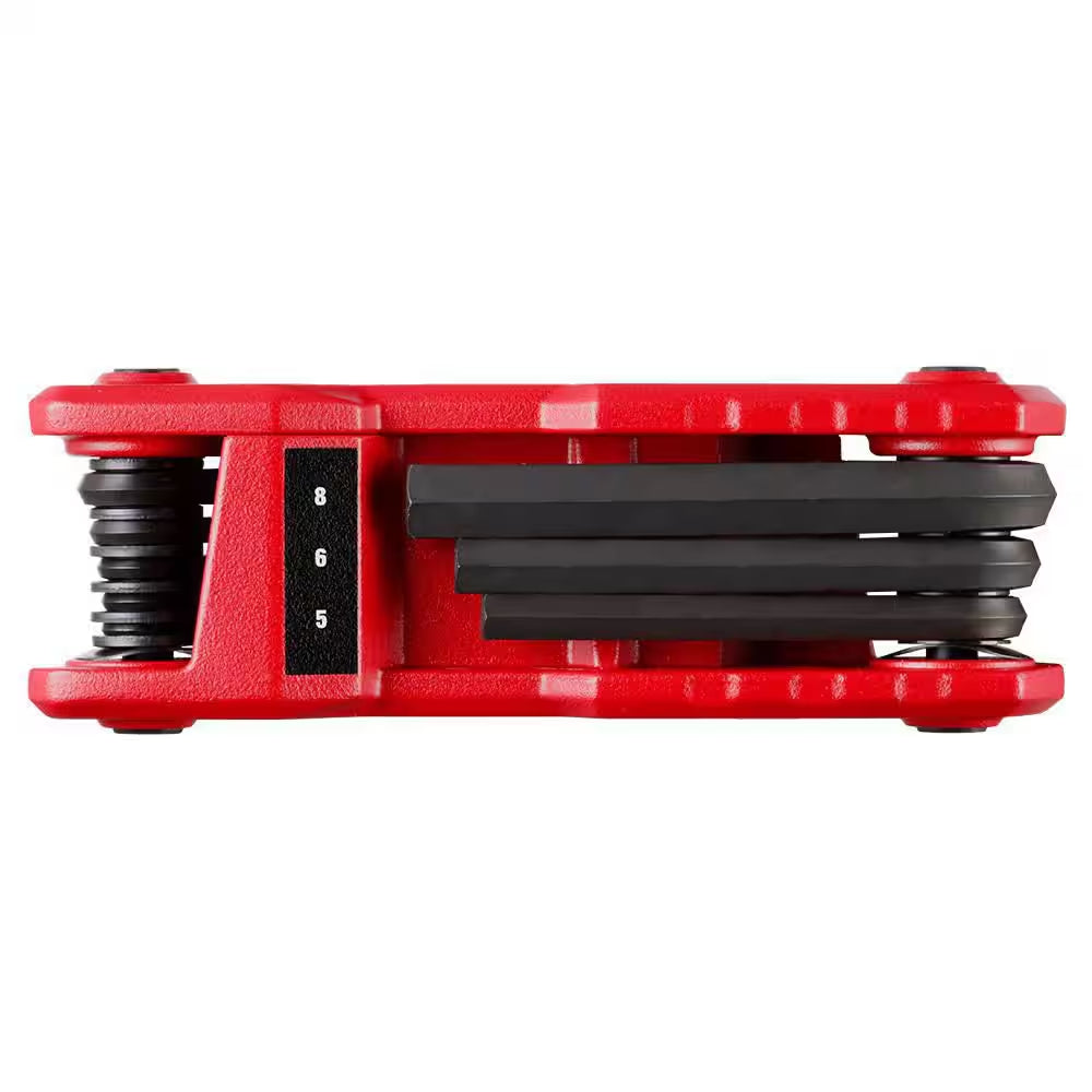 Metric and Torx Folding Hex Key Set (16-Piece)