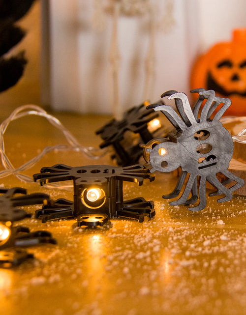 Load image into Gallery viewer, Halloween Lights Pumpkin Bat Spider Ghost Halloween String Lights Halloween Decorations Fairy Light Home Yard Window Decor
