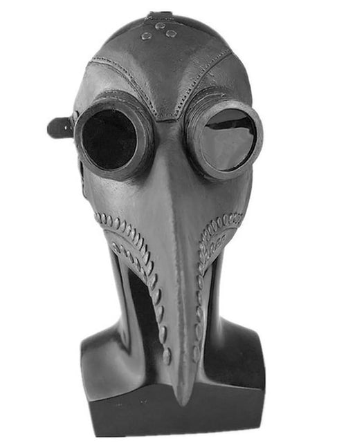 Load image into Gallery viewer, Plague Doctor Costume Bird Long Nose Beak PU Leather Steampunk Beak Party Costume Props Supplies
