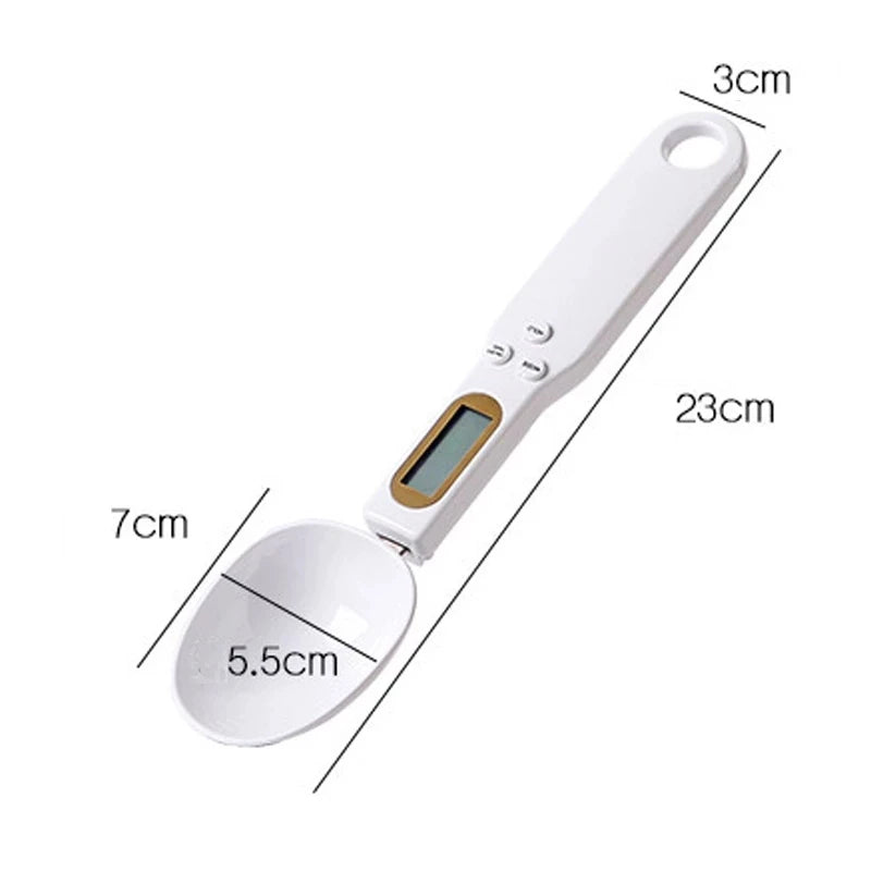 Portable Digital LCD Measuring Spoons Coffee Sugar Gram Scale Spoon Measuring Cup Electronic Kitchen Scales Baking Accessories