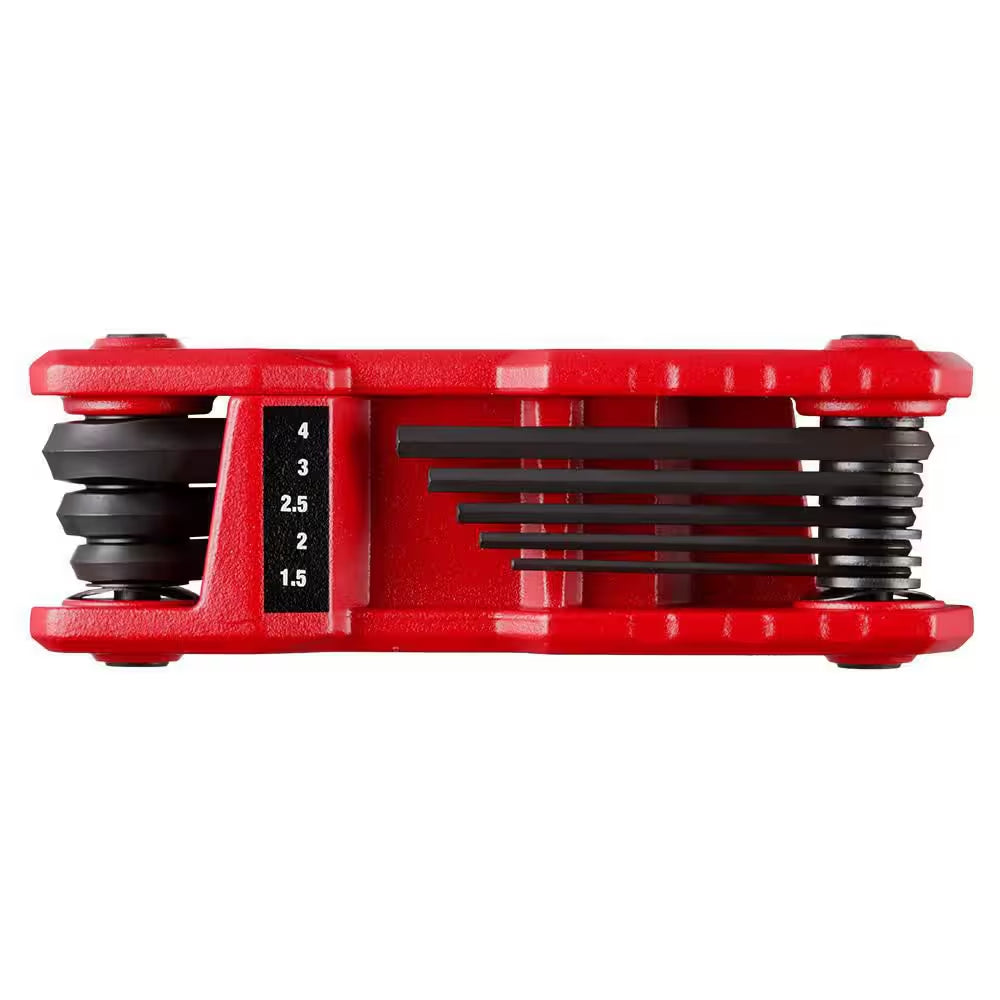 Metric and Torx Folding Hex Key Set (16-Piece)