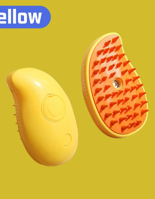 Load image into Gallery viewer, Cat Steam Brush Pet Massage Comb Cat Dog Comb Paw Shape Electric Spray Water Spray Cats Bath Brush Hair Grooming Supplies
