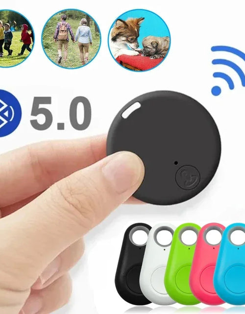 Load image into Gallery viewer, Mini Mobile Bluetooth 5.0 Tracker Anti-Lost Device round Anti-Lost Device Pet Kids Bag Wallet Tracking Smart Finder Locator ﻿
