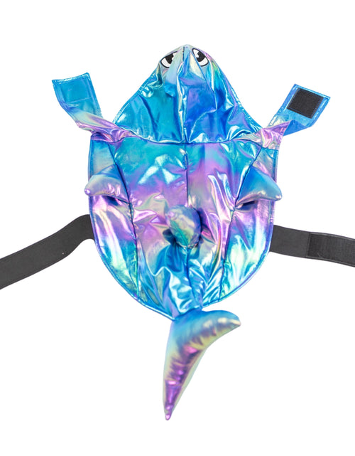 Load image into Gallery viewer, Halloween Dog Costume and Cat Costume: Shark, Size Medium
